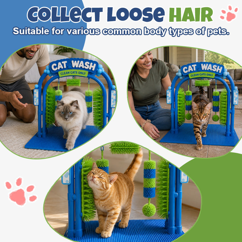 meowsh™ Cat Wash – Kedi Kendi Kendine Tımar ve Tüy Toplama İstasyonu