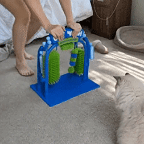 meowsh™ Cat Wash – Kedi Kendi Kendine Tımar ve Tüy Toplama İstasyonu